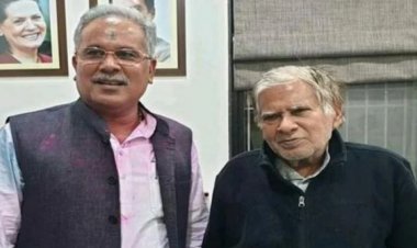 मुख्यमंत्री के पिता नंद कुमार बघेल  14 दिनो के लिये गये जेल 