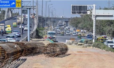 मुख्यमंत्री केजरीवाल ने 643 मीटर लंबे फ्लाईओवर का किया  उद्घाटन , दिल्ली से नोएडा जाना आसान होगा।