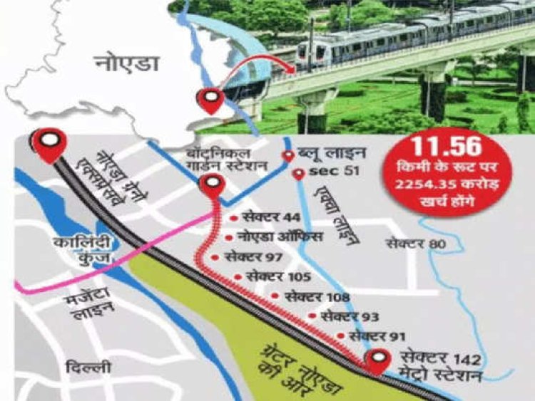 नोएडा सेक्टर 142 से बॉटनिकल गार्डन मेट्रो DPR पर बड़ा अपडेट, DMRC ने NMRC से मांगे 25 लाख रुपये