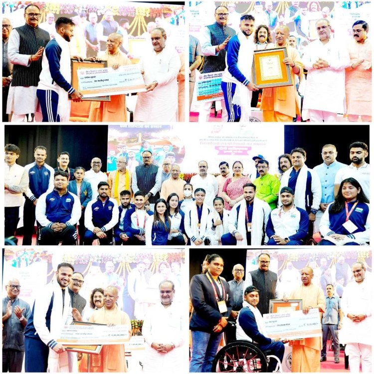 मुख्यमंत्री योगी ने नोएडा के इस खिलाड़ी को दिये 6 करोड़ रुपये