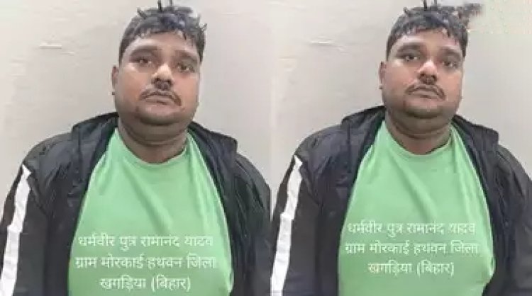 यूपी STF को बड़ी कामयाबी, 1 लाख का इनामी बदमाश गिरफ्तार, बिहार में था मोस्ट वांटेड